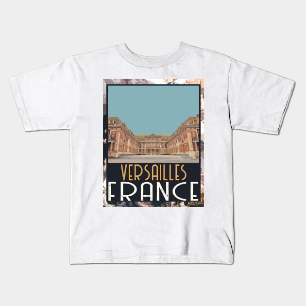 Versailles France Poster Kids T-Shirt by zsonn